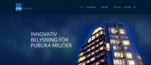 Hemsida till Litetronics