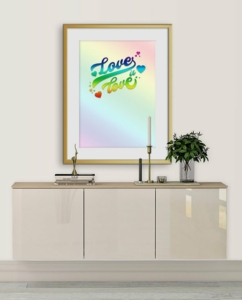 Poster Love is love