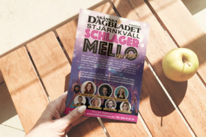 Program till Brandkårens Schlagermello